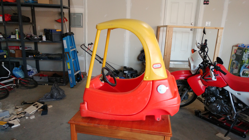 Illustration for article titled Cozy Coupe Build #3